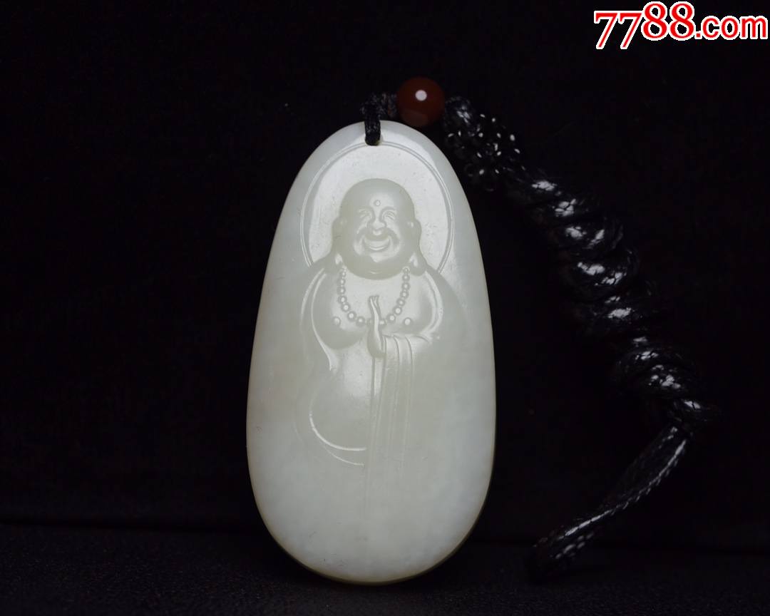 玉佛牌挂件