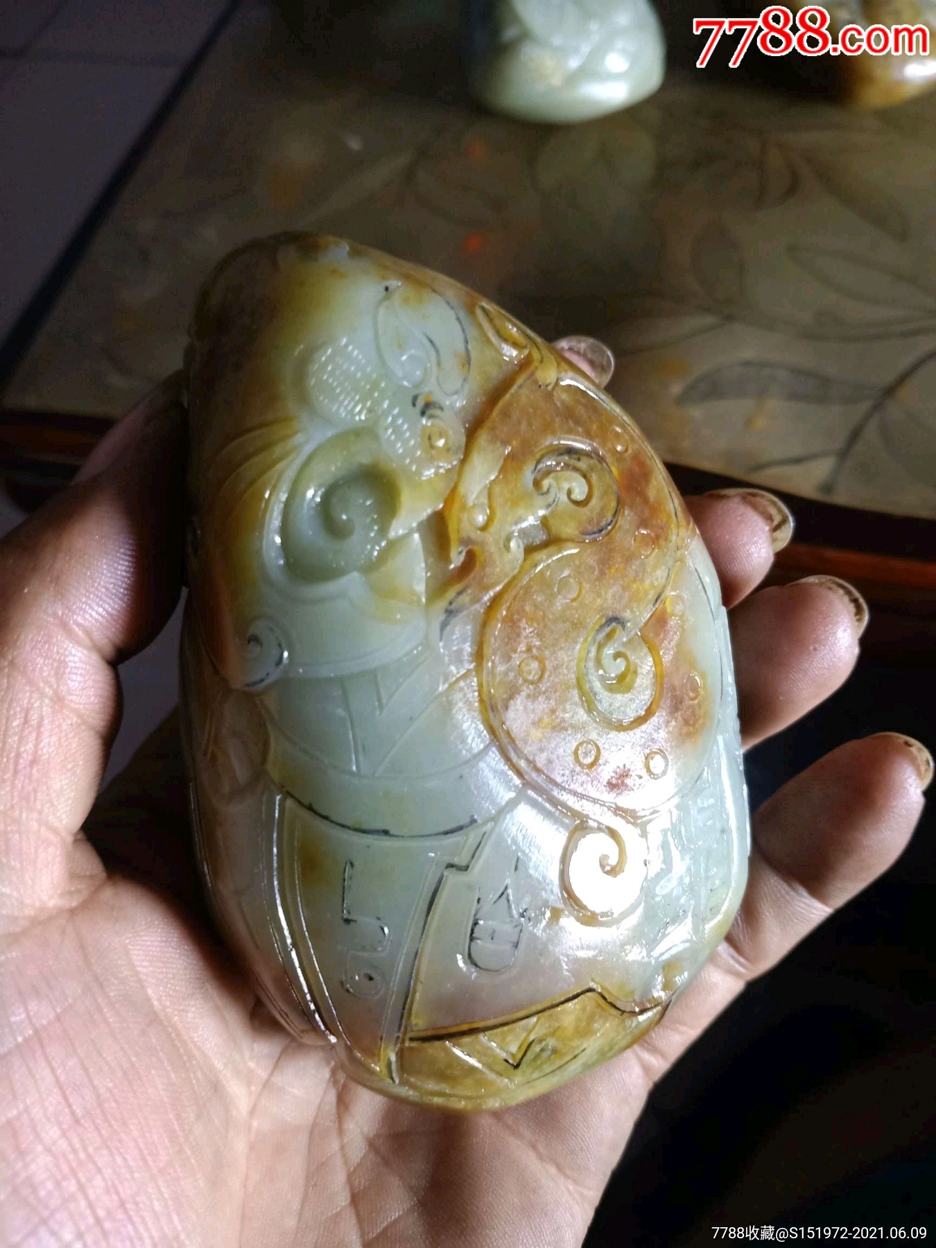 新疆和田玉籽料锦灰堆