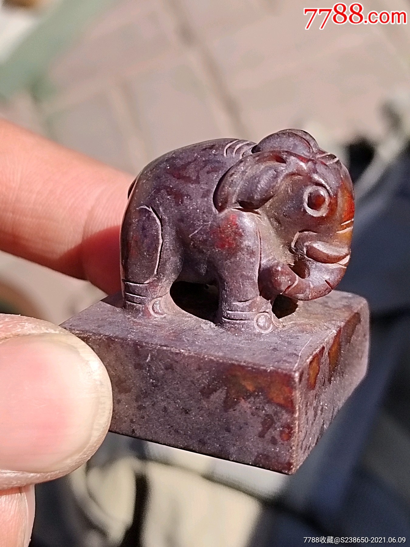 清代老玉印章,老玉,高古玉