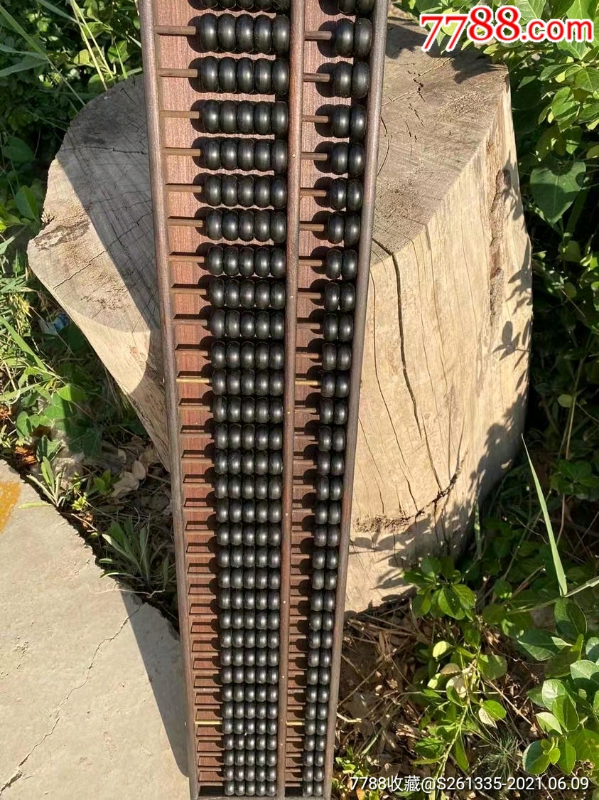 41位长算盘寓意好算盘一响黄金万两酒店会所办公室空间点缀