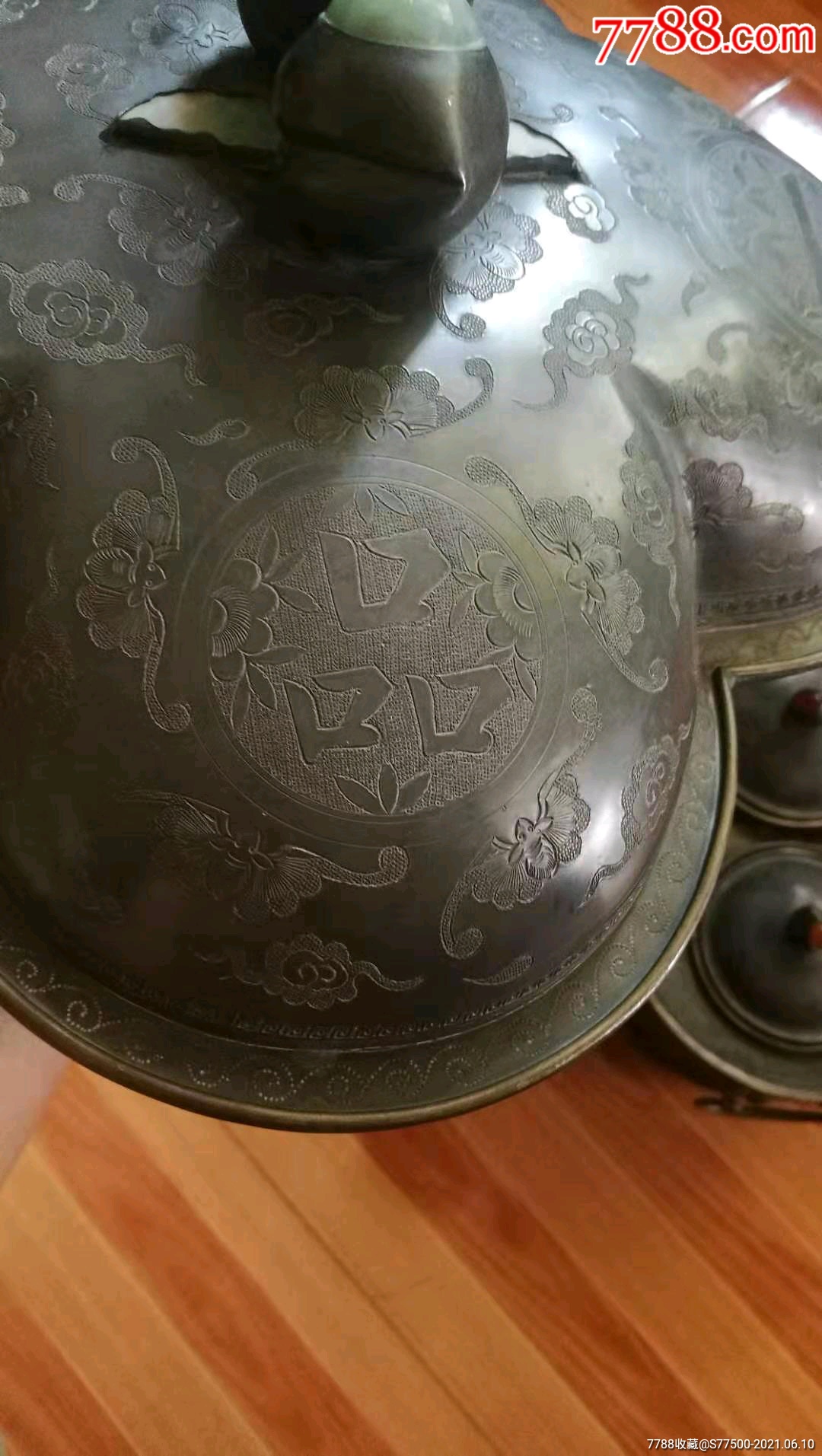 清代一品当朝锡器温锅
