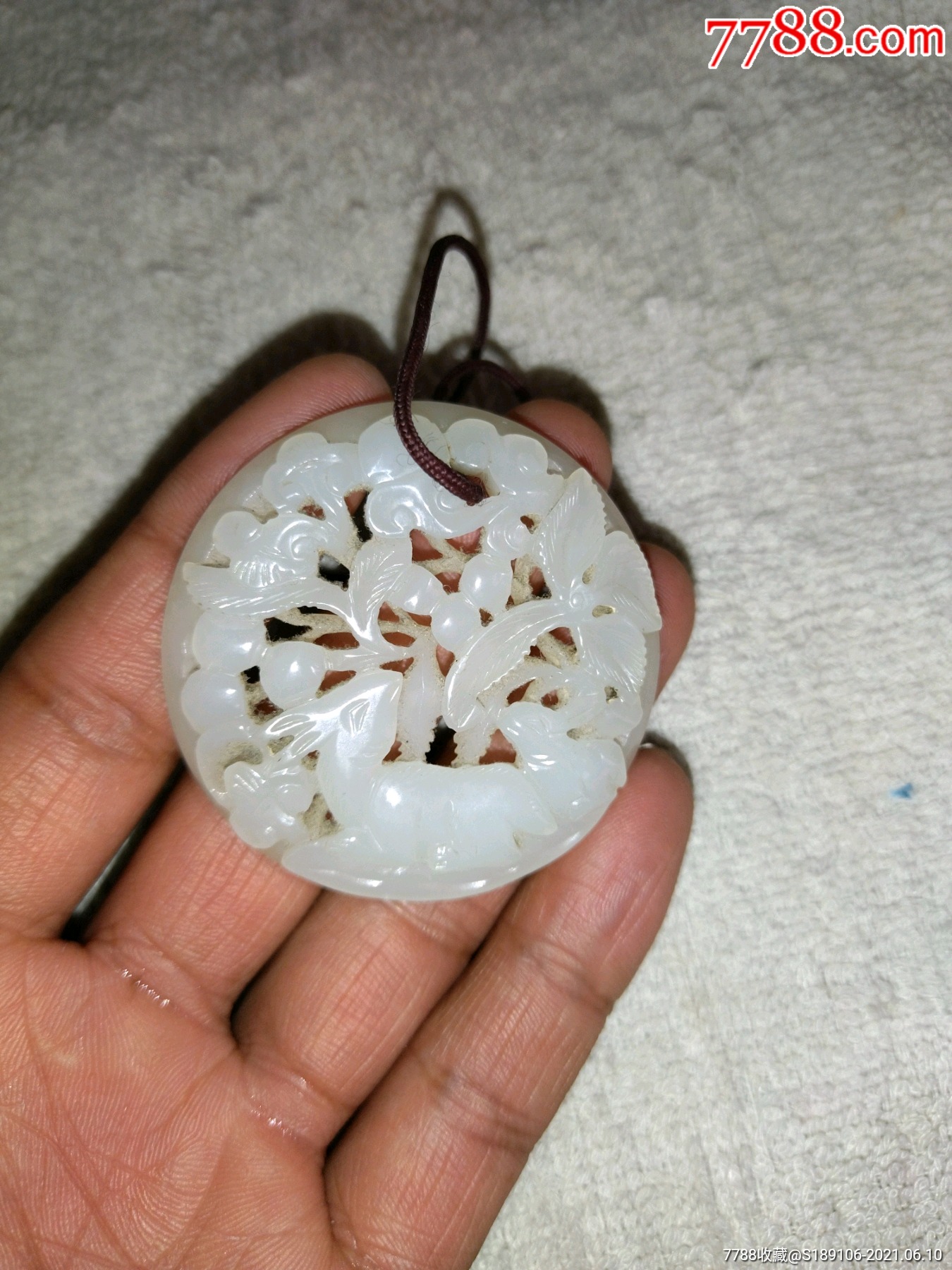 工艺品和田玉瓦子