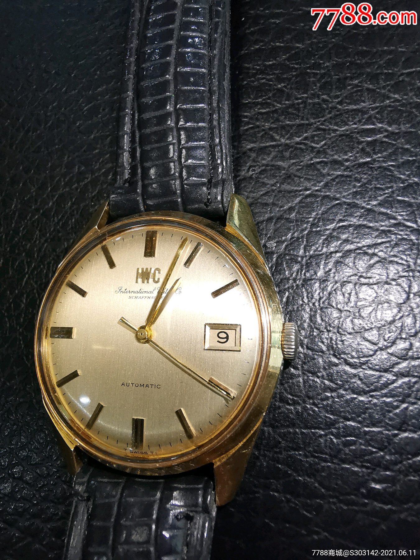 金万国18k古董表