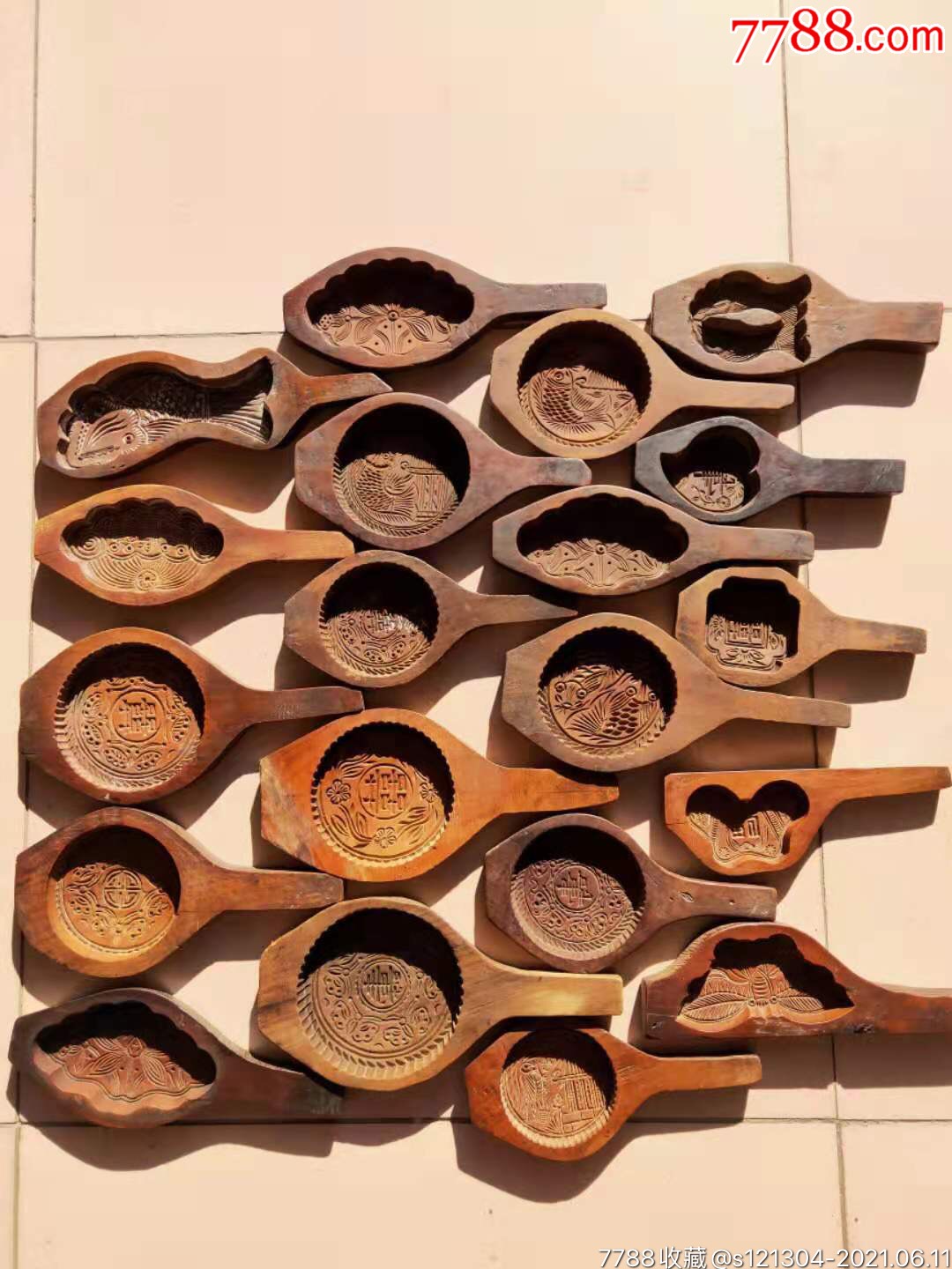 清代火烧模具老模具民俗老物件