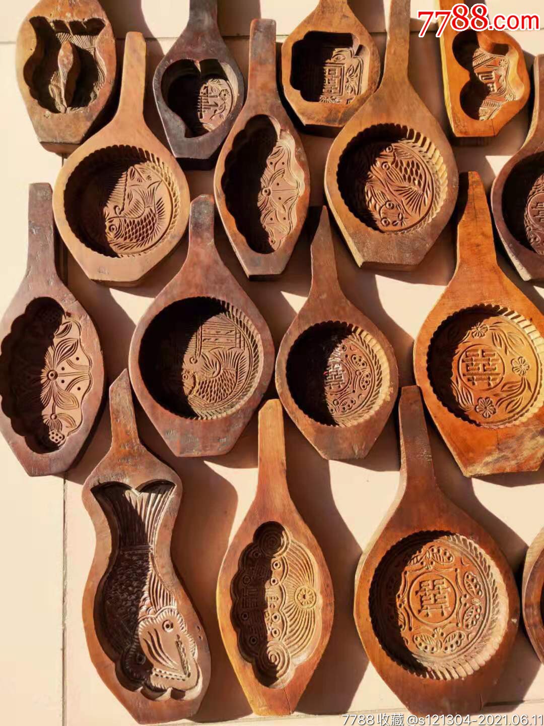 清代火烧模具老模具民俗老物件