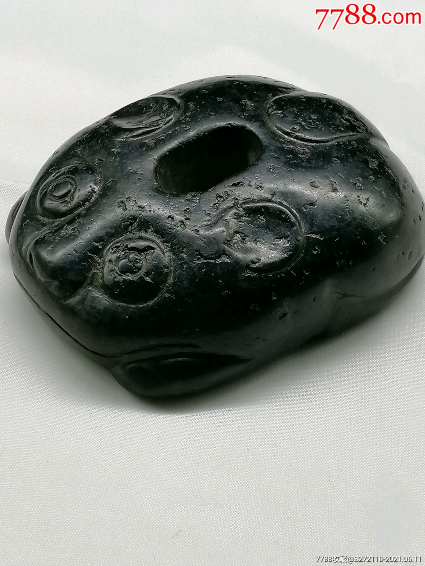 老和田墨玉瑞兽