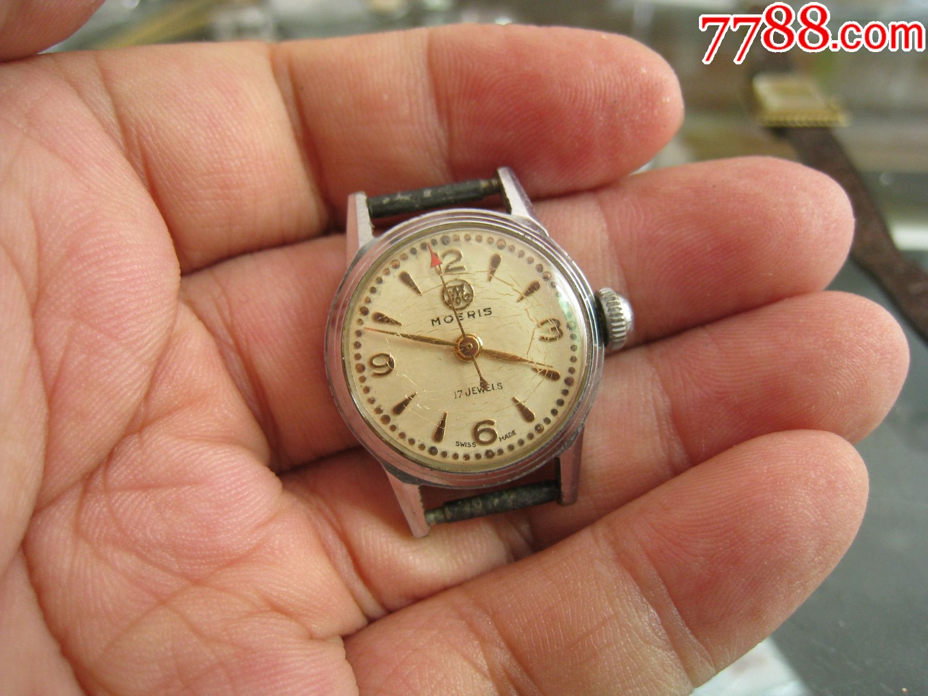 瑞士古董表摩利斯中古表(手动机械)女外跨轮__【7788收藏__收藏热线】