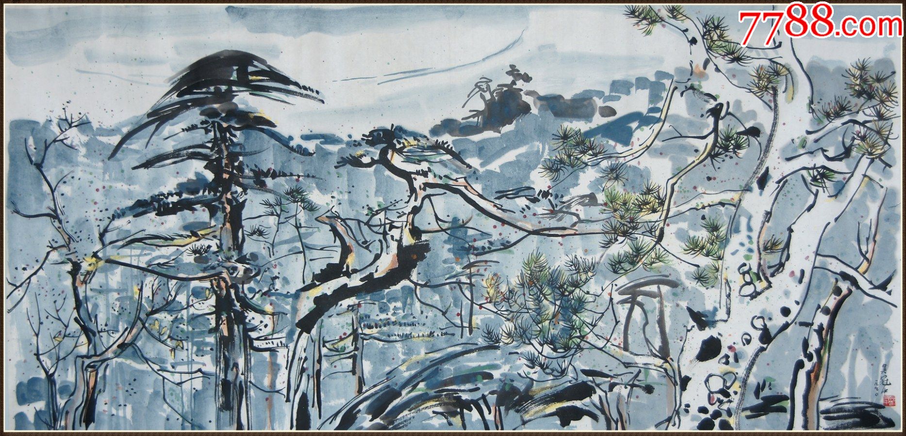 【吴冠中】山水