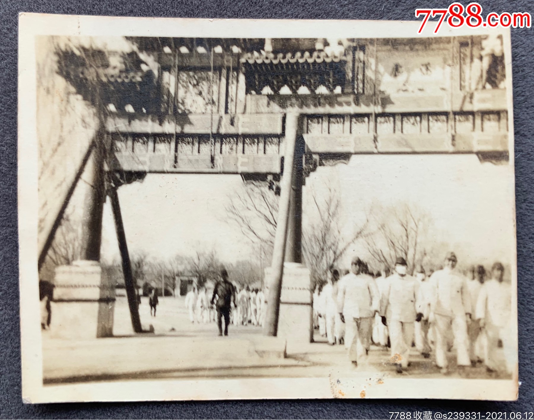 日據時代北京頤和園東宮門