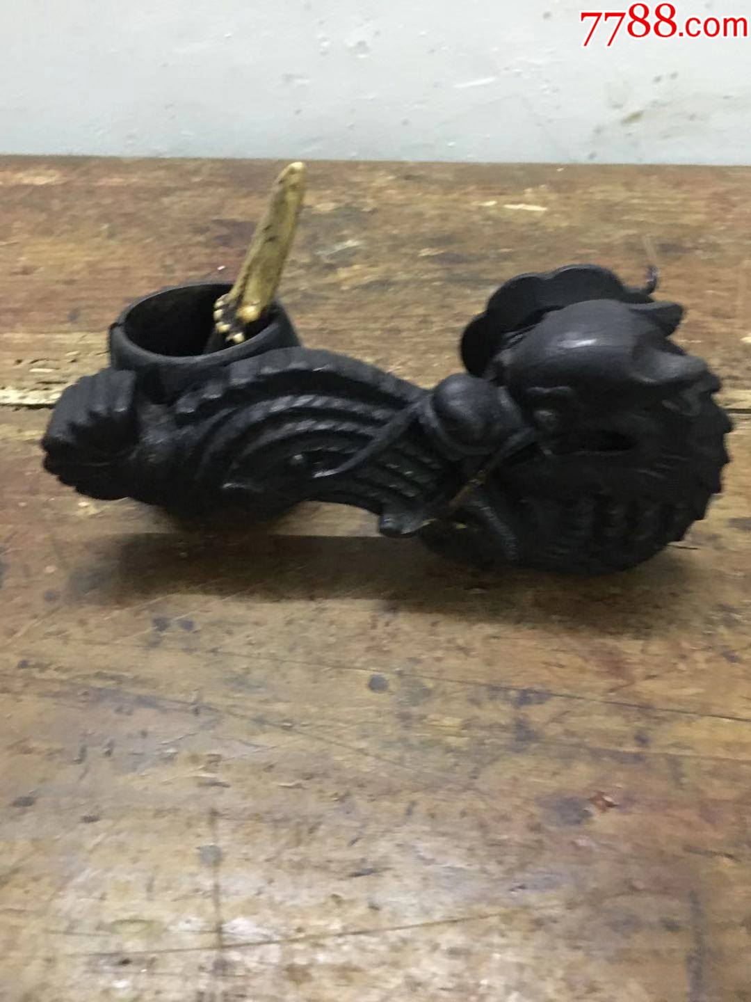 龙形墨斗_其他根雕/木雕_第2张_7788玉器收藏