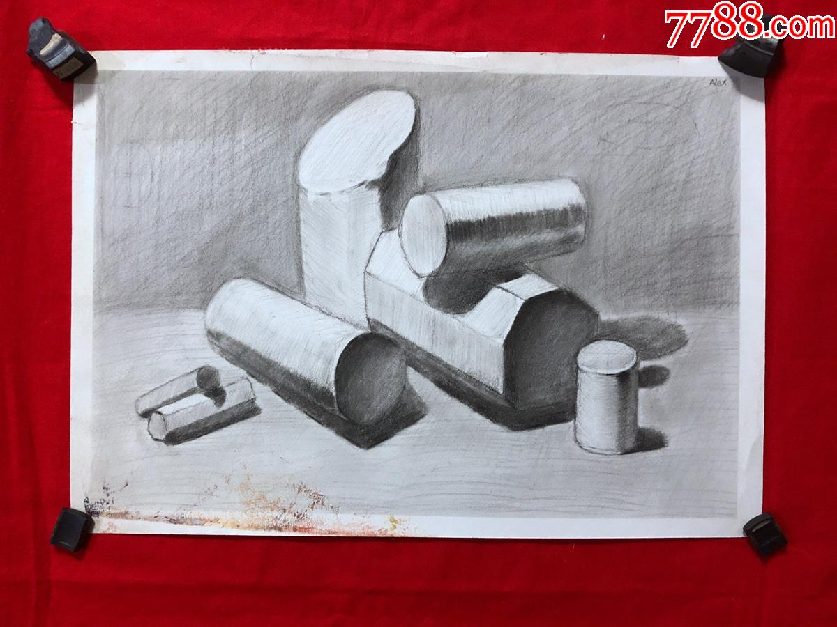 书画12718素描,静物,8开_价格5元【成都故纸】_第1张_7788商城__七七