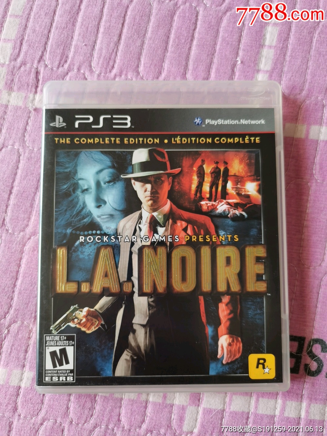 ps3黑色洛城美版