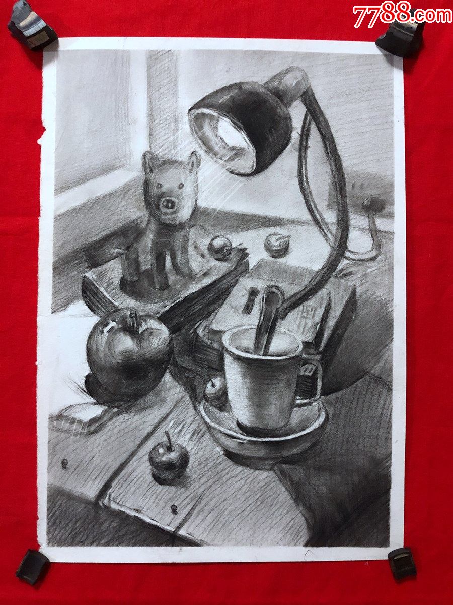 书画12733素描,静物,8开