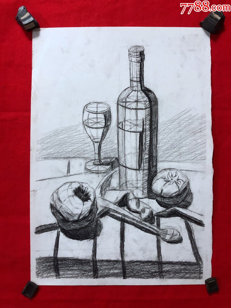 书画12734素描静物8开