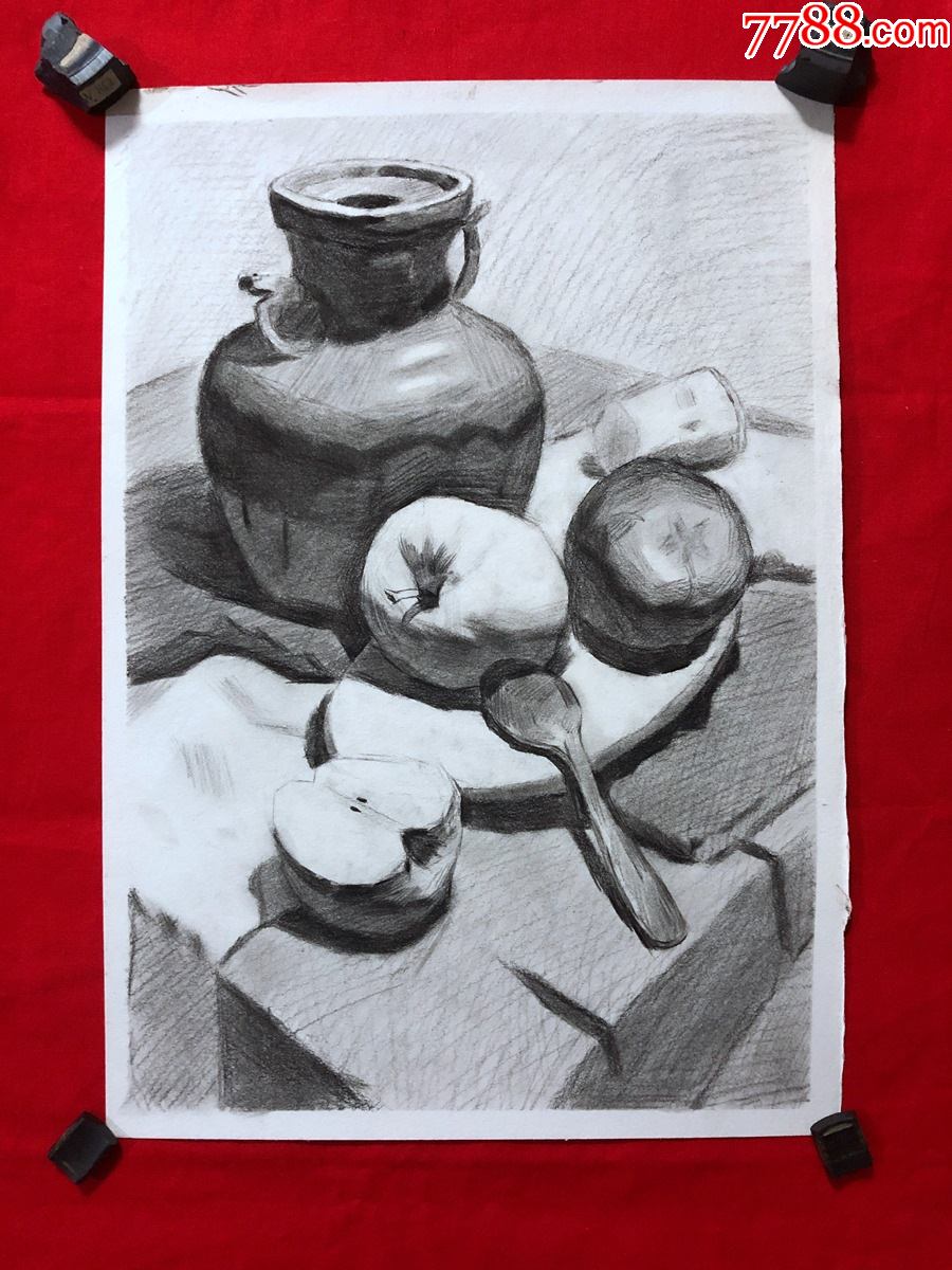 书画12741素描,静物,8开