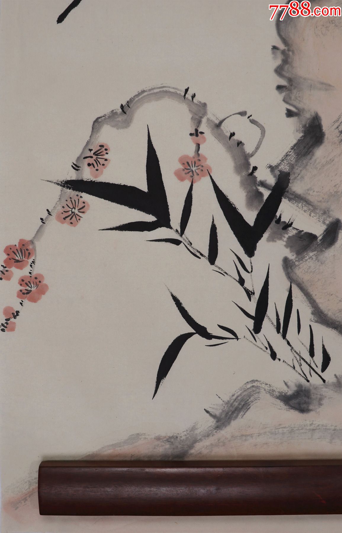 陈从周浙江杭州人中国著名古建筑园林艺术学家同济大学教授花卉画