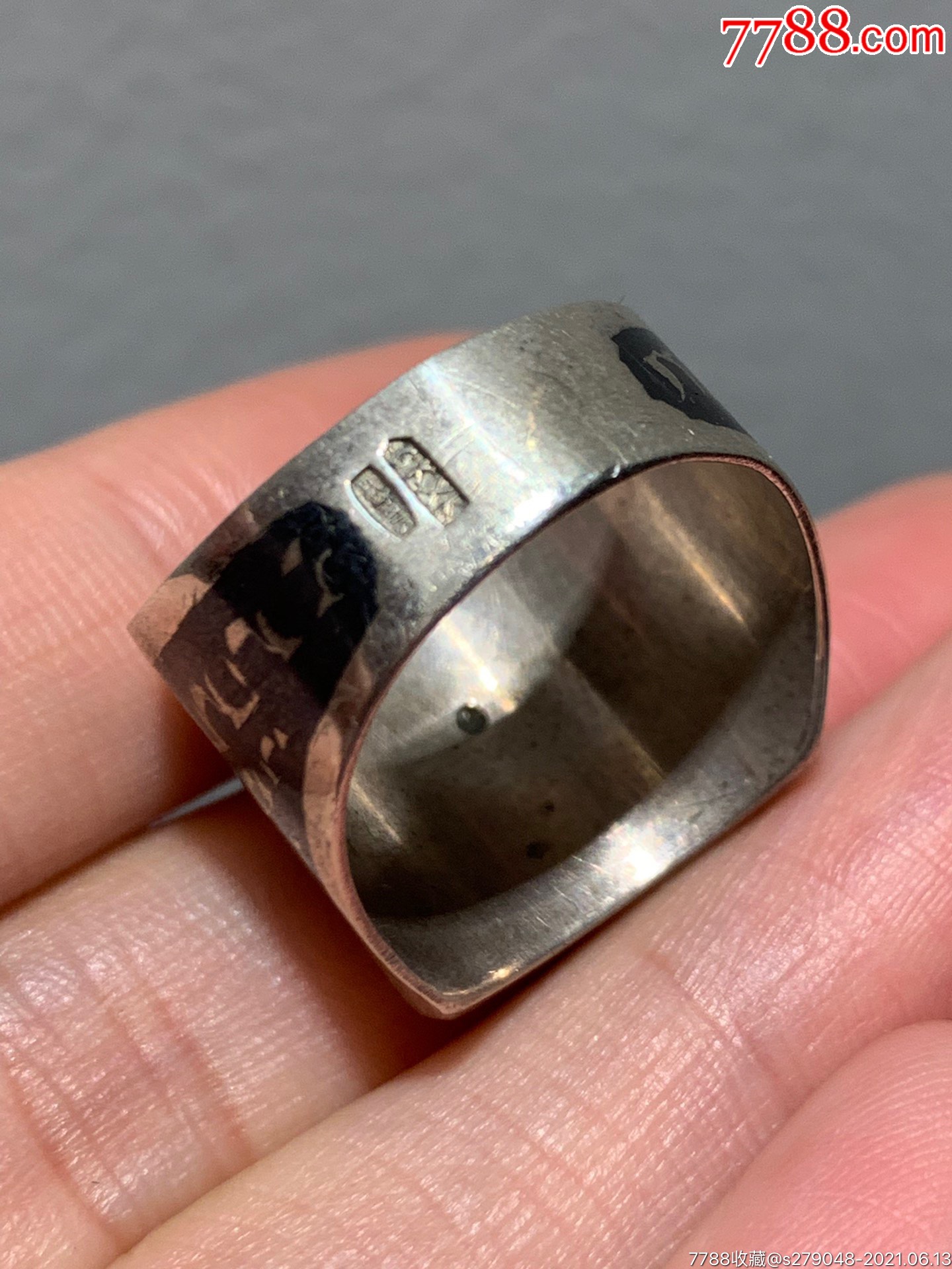 苏联乌银戒指