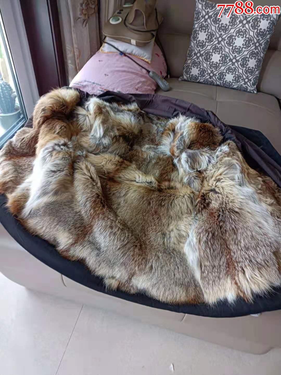 60年代老狐狸皮大衣