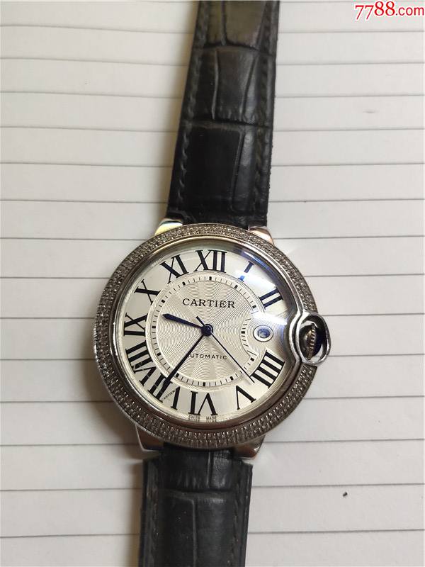 cartier卡地亚全自动日历男机械表