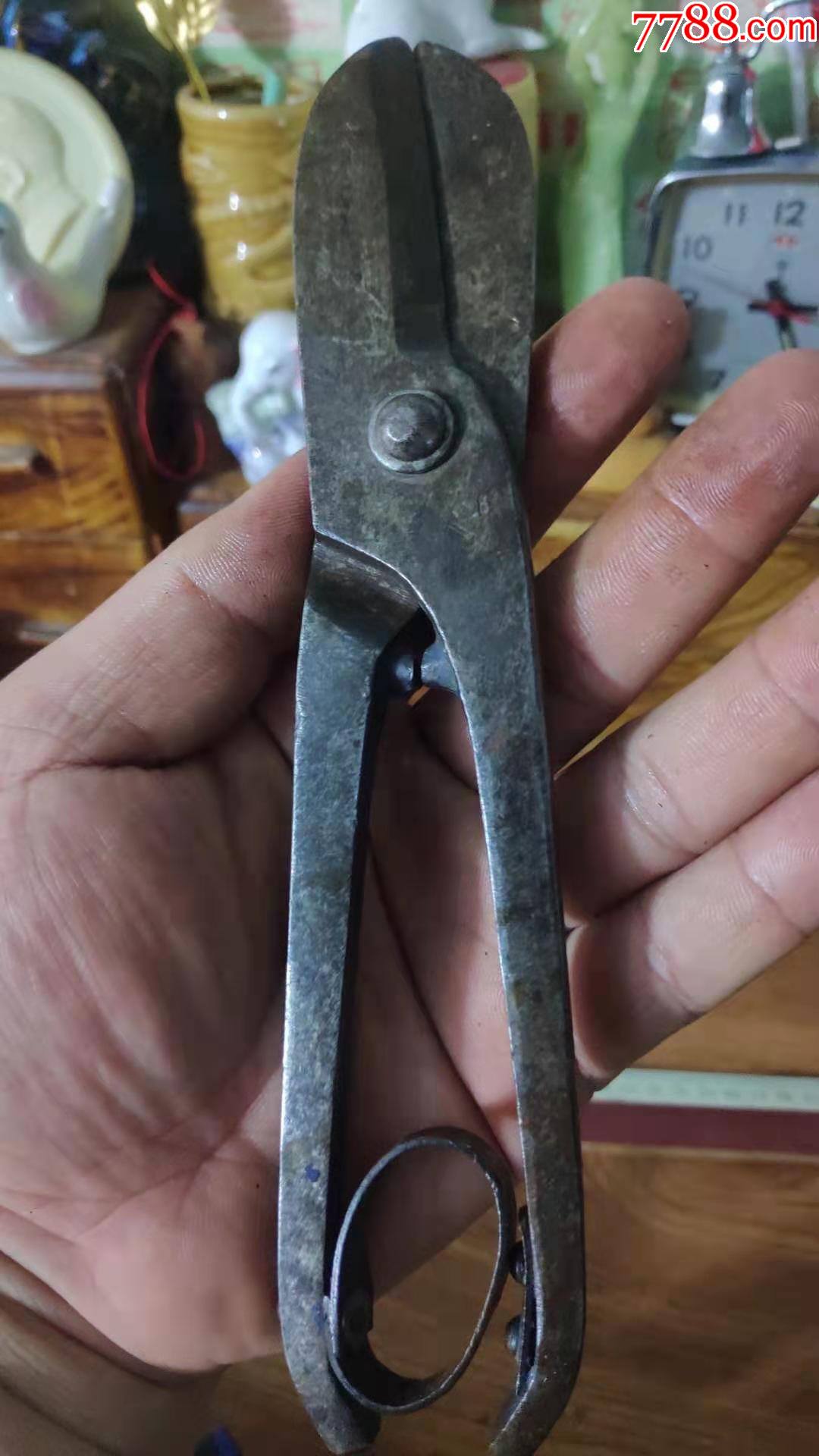 上世纪7080年代铁质大剪刀民俗怀旧老工具