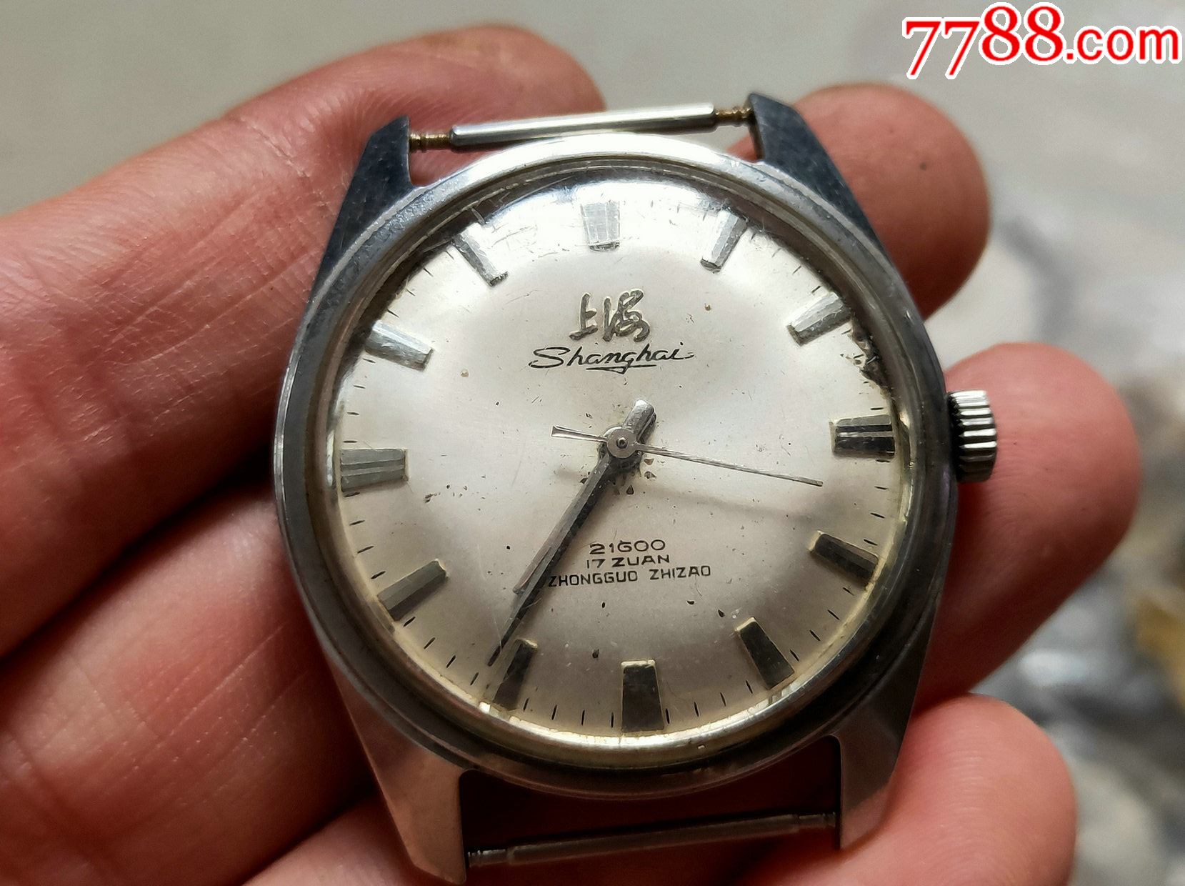 上海全钢防震1523-612机械表_手表/腕表_欢乐连藏【7788收藏__收藏
