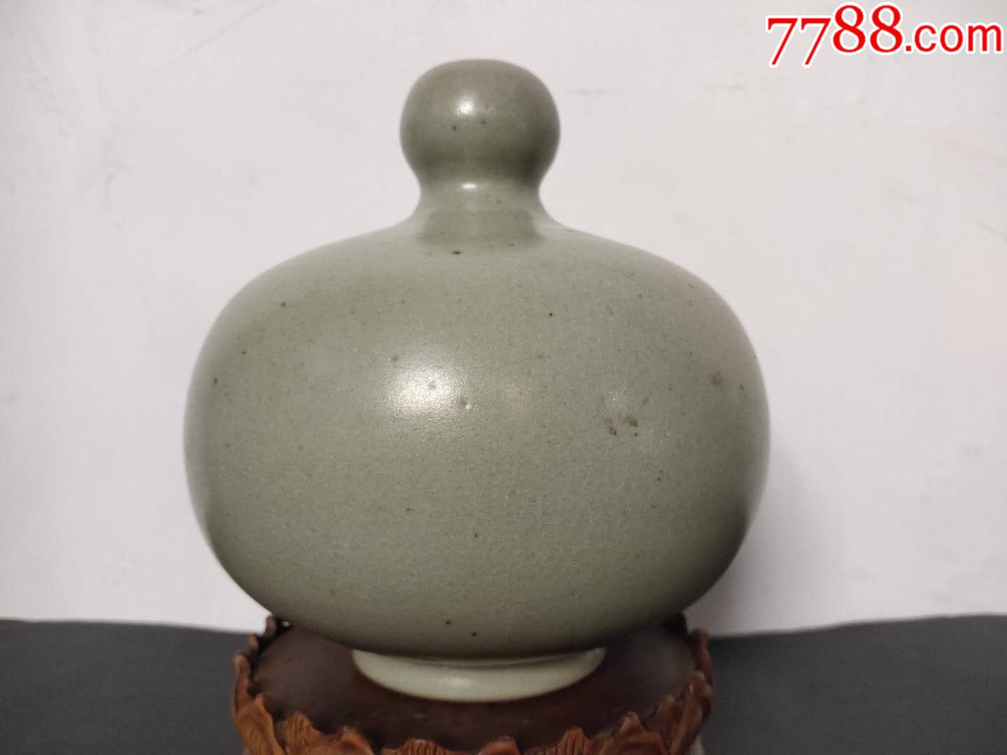 品好漂亮的汝窑石榴尊