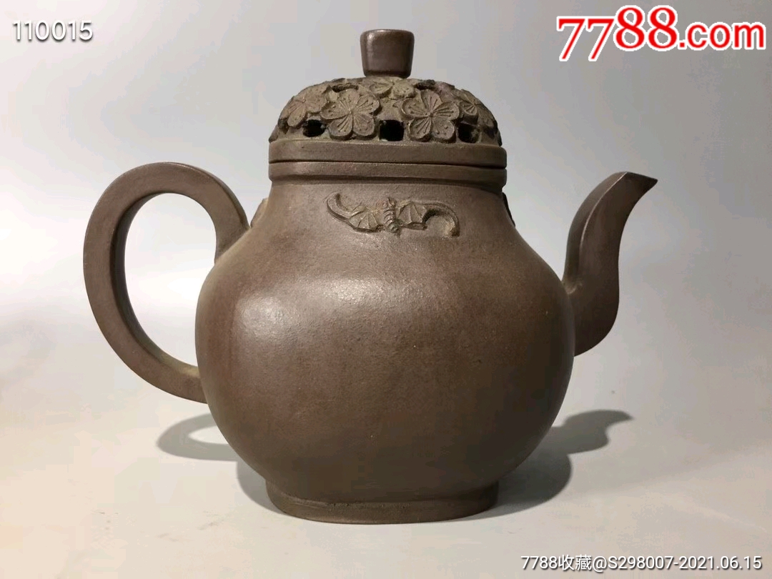 清代大师荆溪钱弘文的纯手工精品紫砂壶