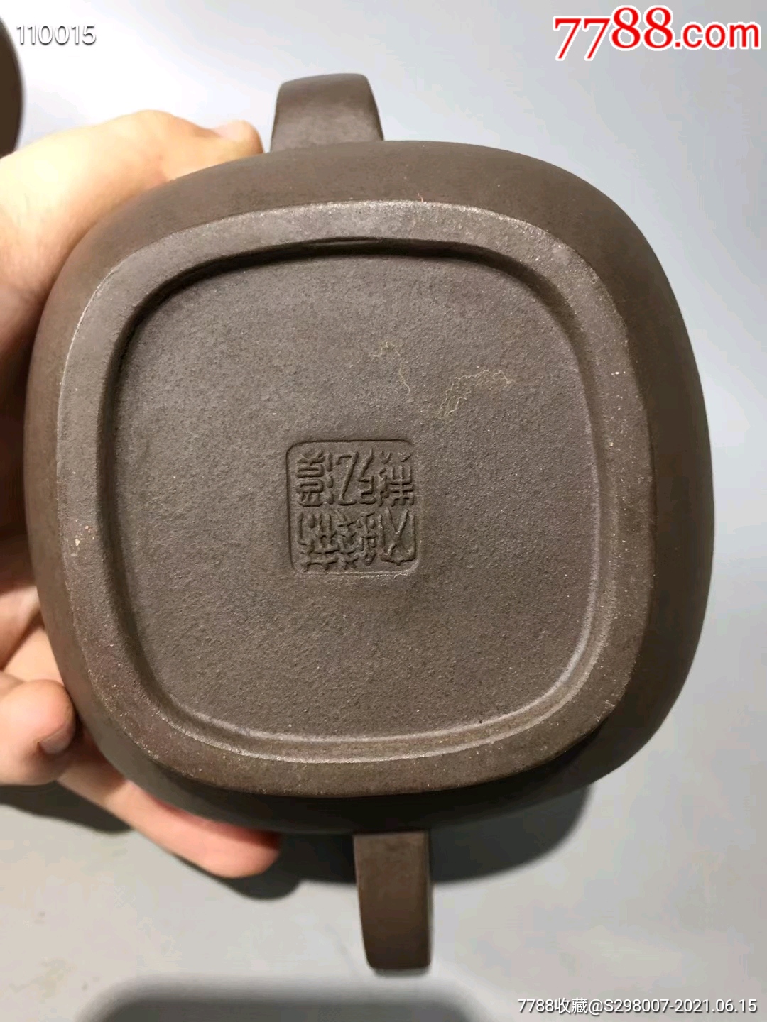 清代大师荆溪钱弘文的纯手工精品紫砂壶