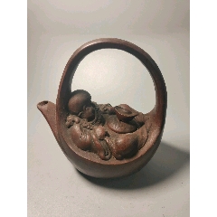 顾海荣款紫砂壶一把-紫砂壶-7788收藏