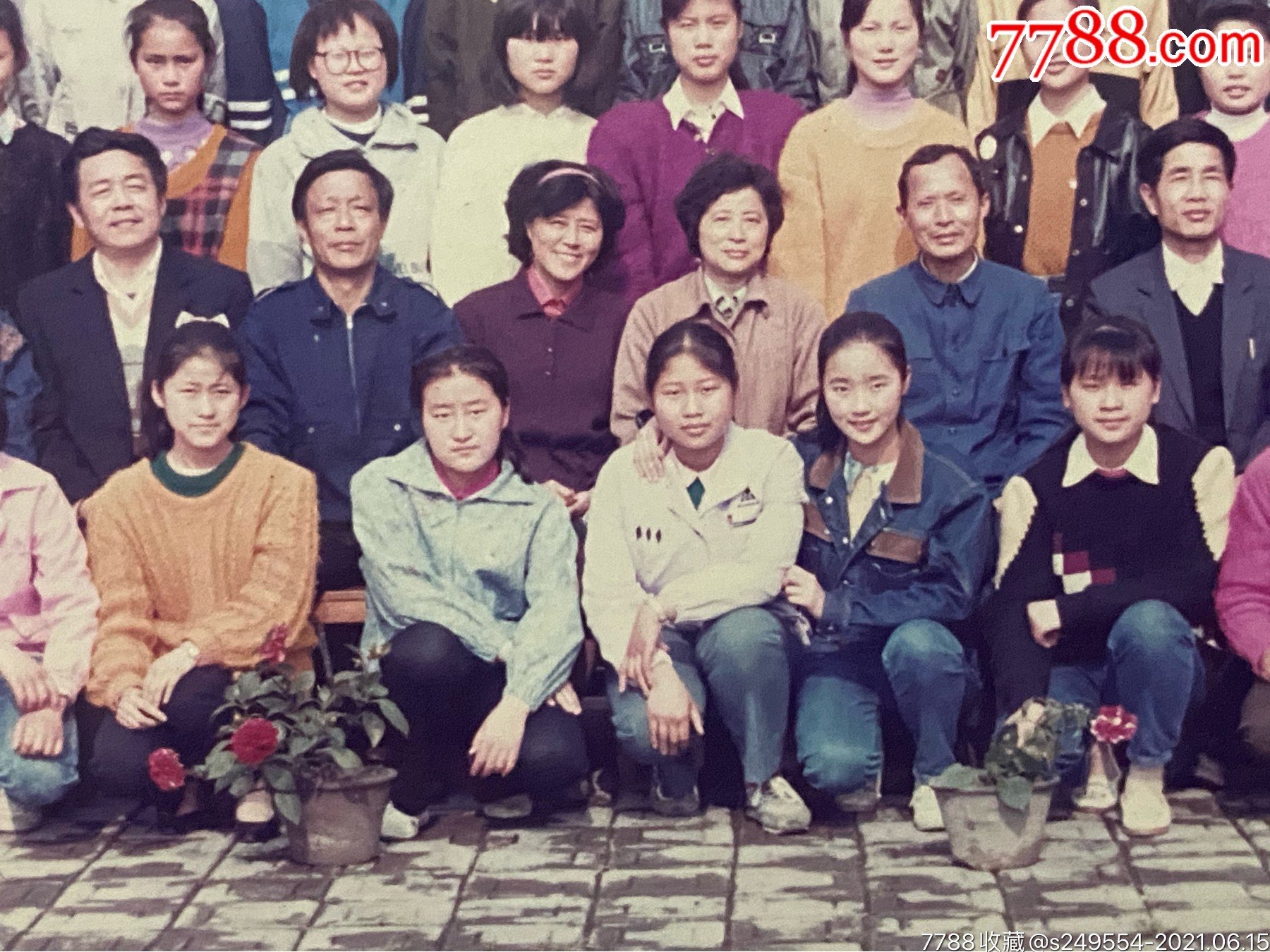 杭州第九中学90届初三3班毕业照