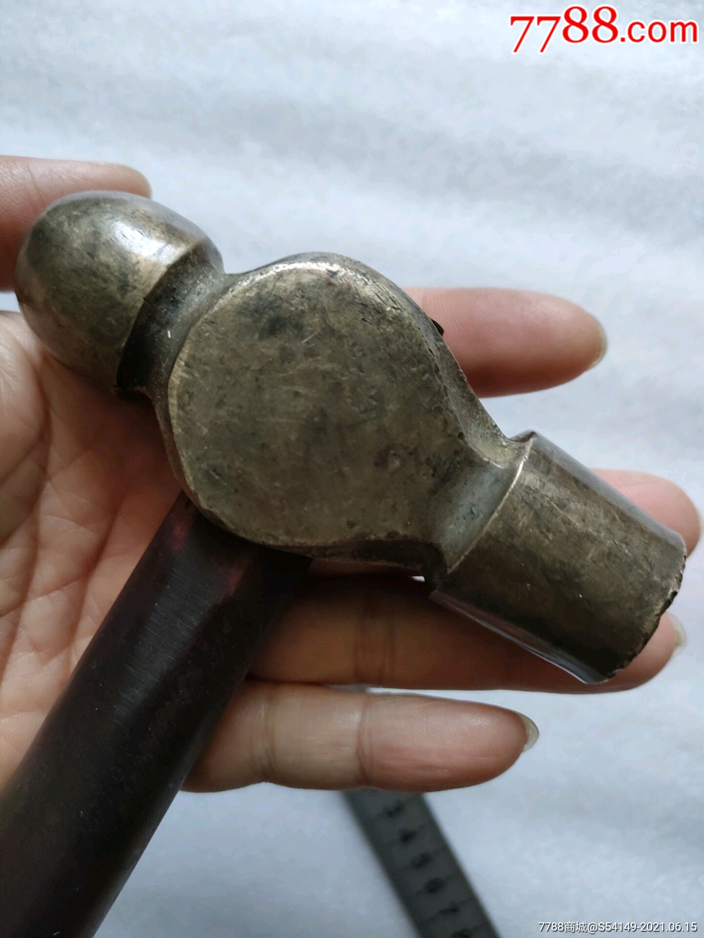 奶头锤几十年前的老铜锤子