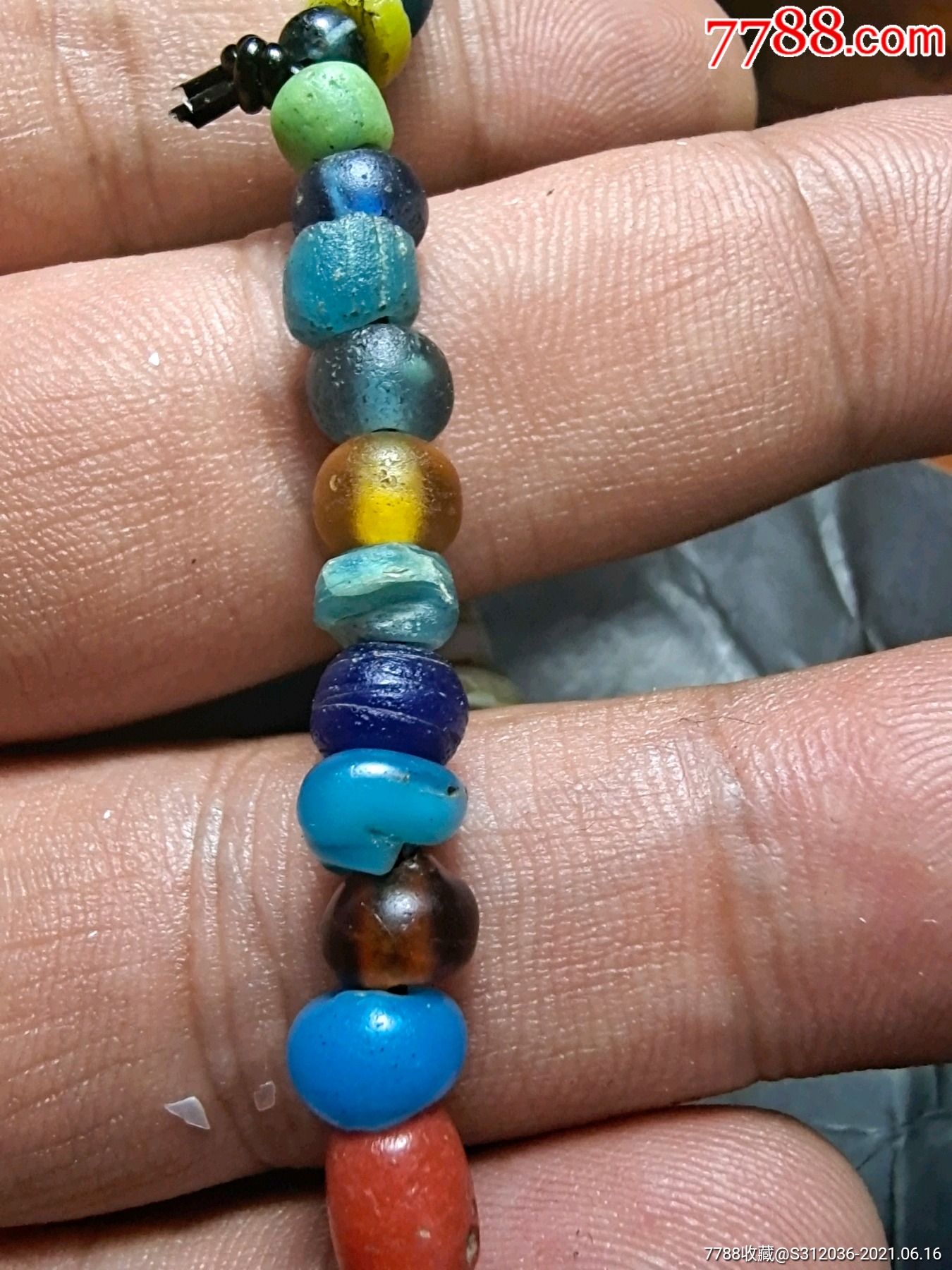 老琉璃手串不议价