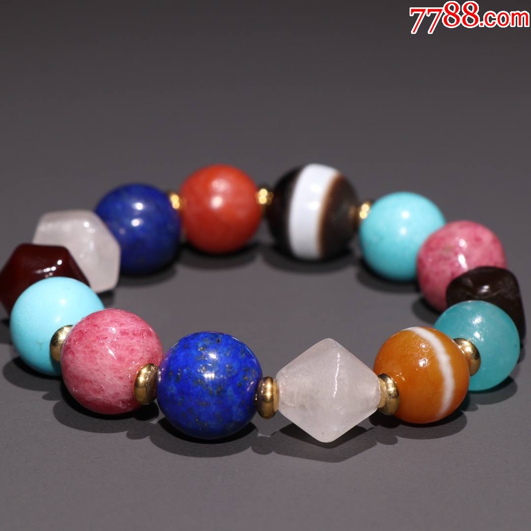 清代藏传多宝手串