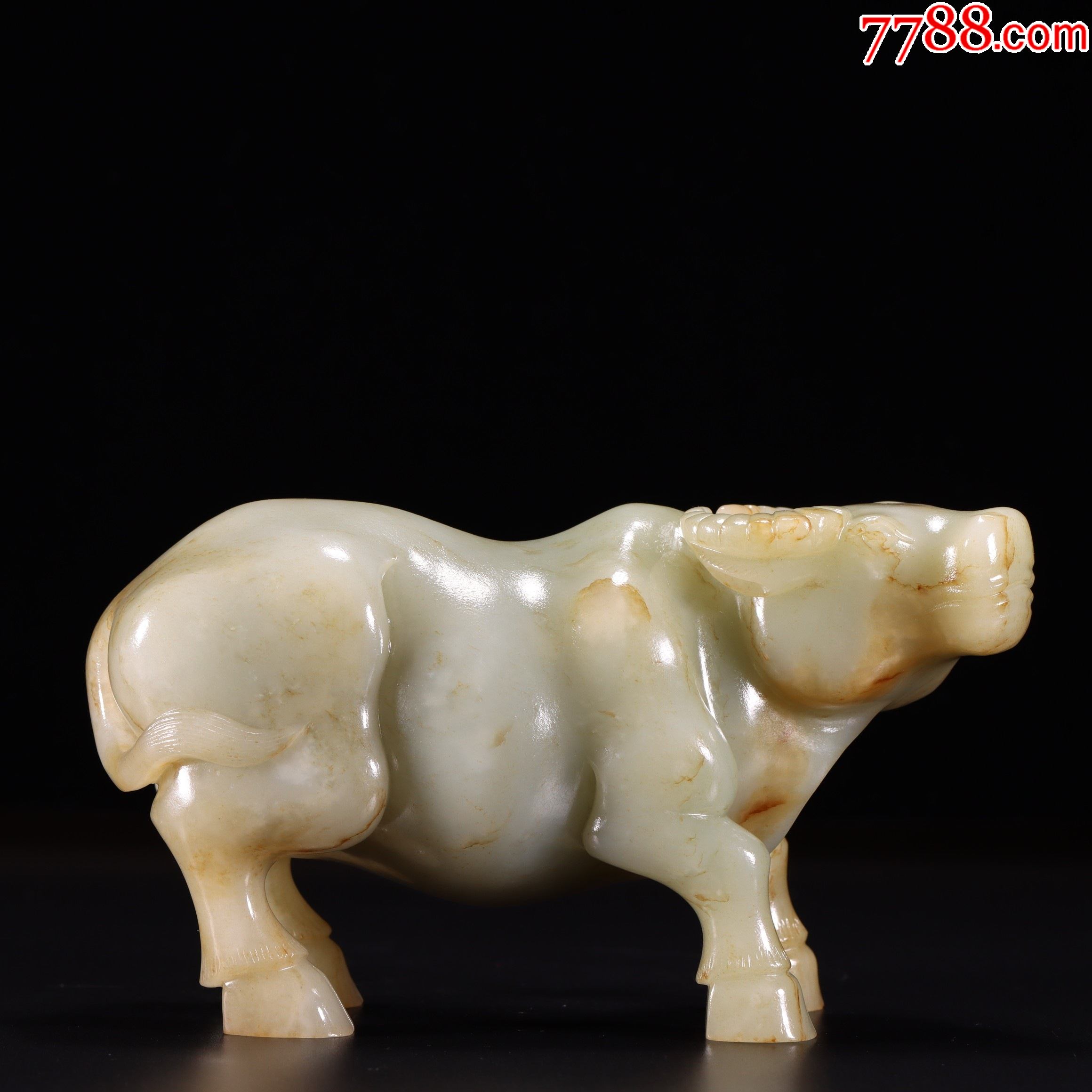 和田玉牛气冲天