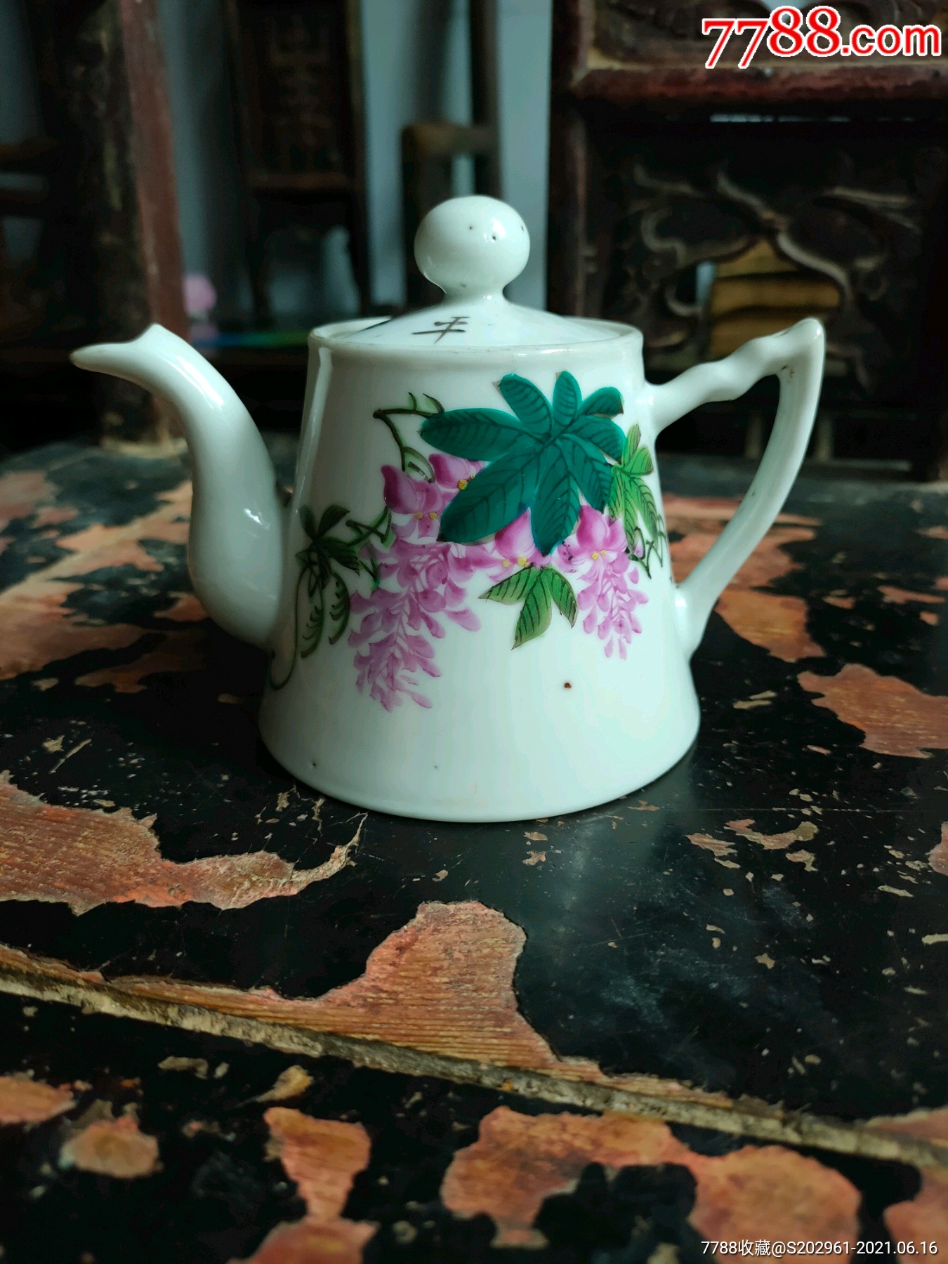 50年代醴陵马蹄壶