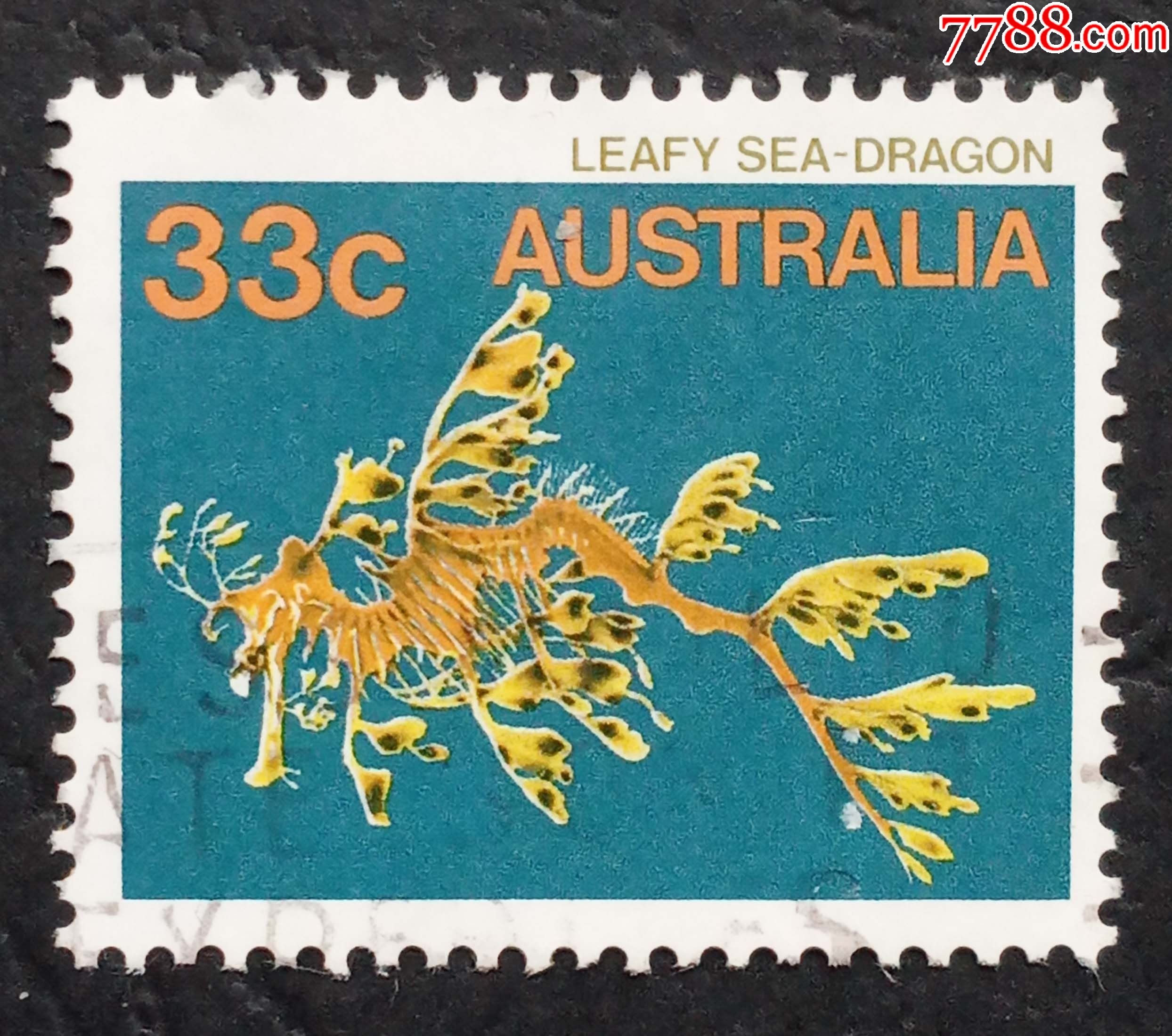 澳大利亚信销票1985年海洋生物6-3:叶海龙-大洋洲邮票-7788商城
