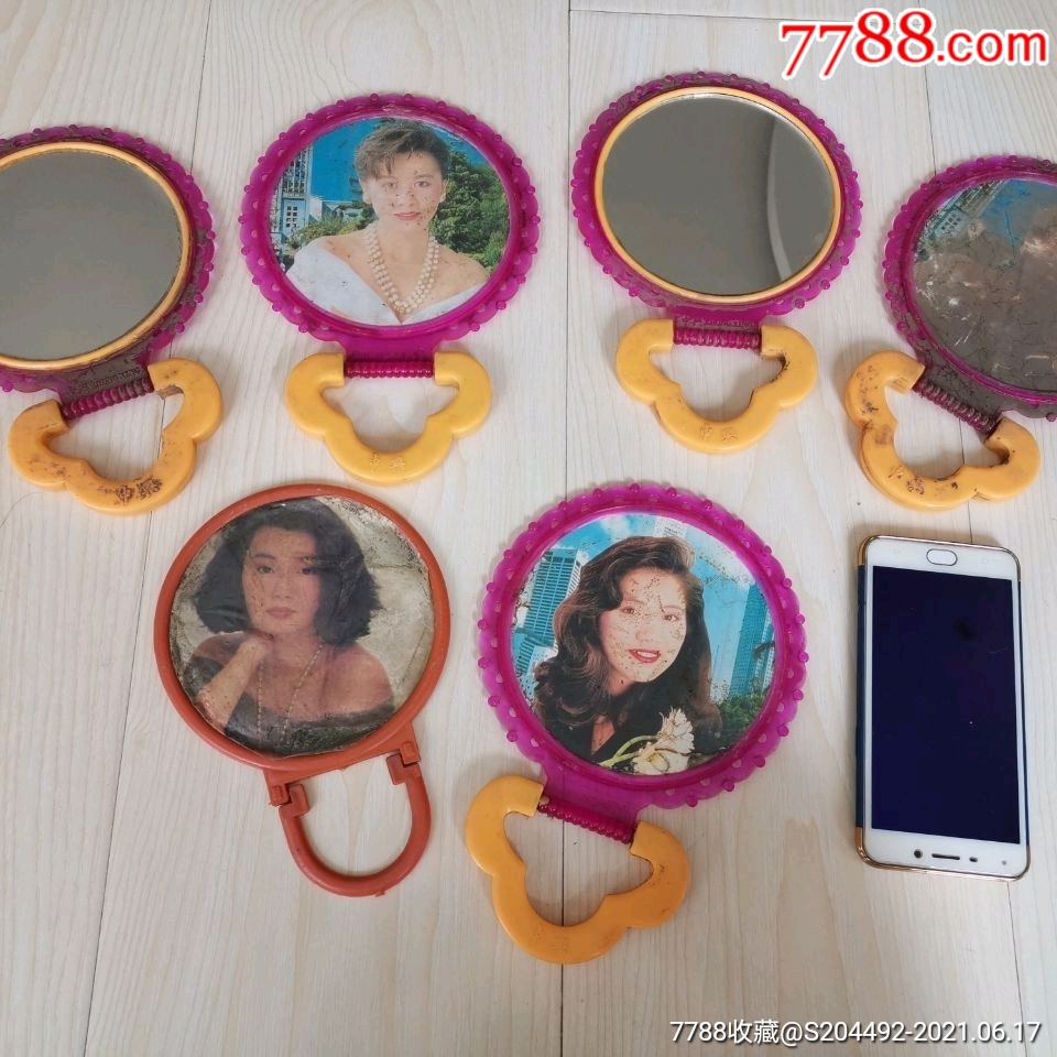 老式镜子80年代刚刚库房出土文物,大明星灰头土脸呈现,原样打包出