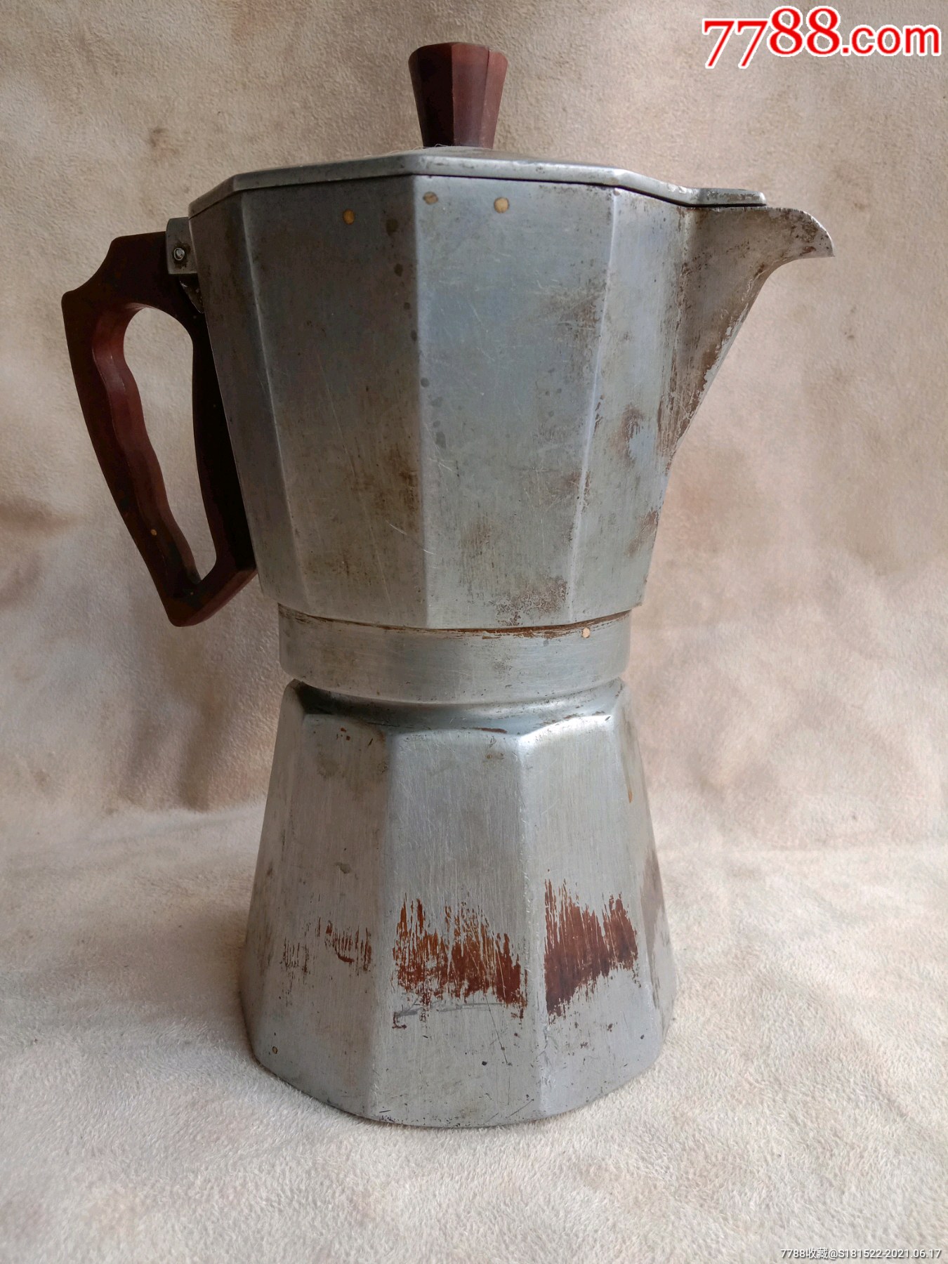 民国抗战遗留咖啡壶煮咖啡壶老物件收藏