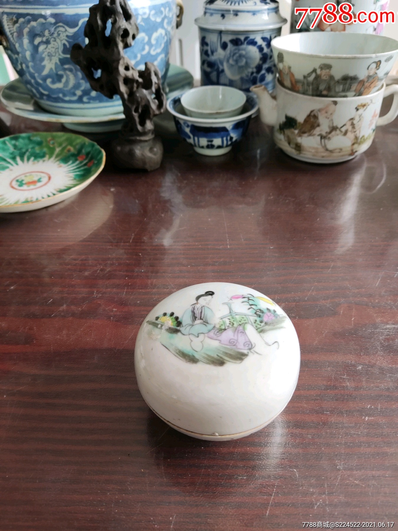 "商品>>>>￥7009品99民国绿哥釉葫芦瓶包老矾红吹绿胭脂红新粉彩