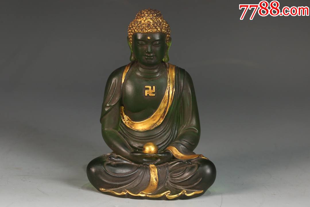 老琉璃药师佛造像