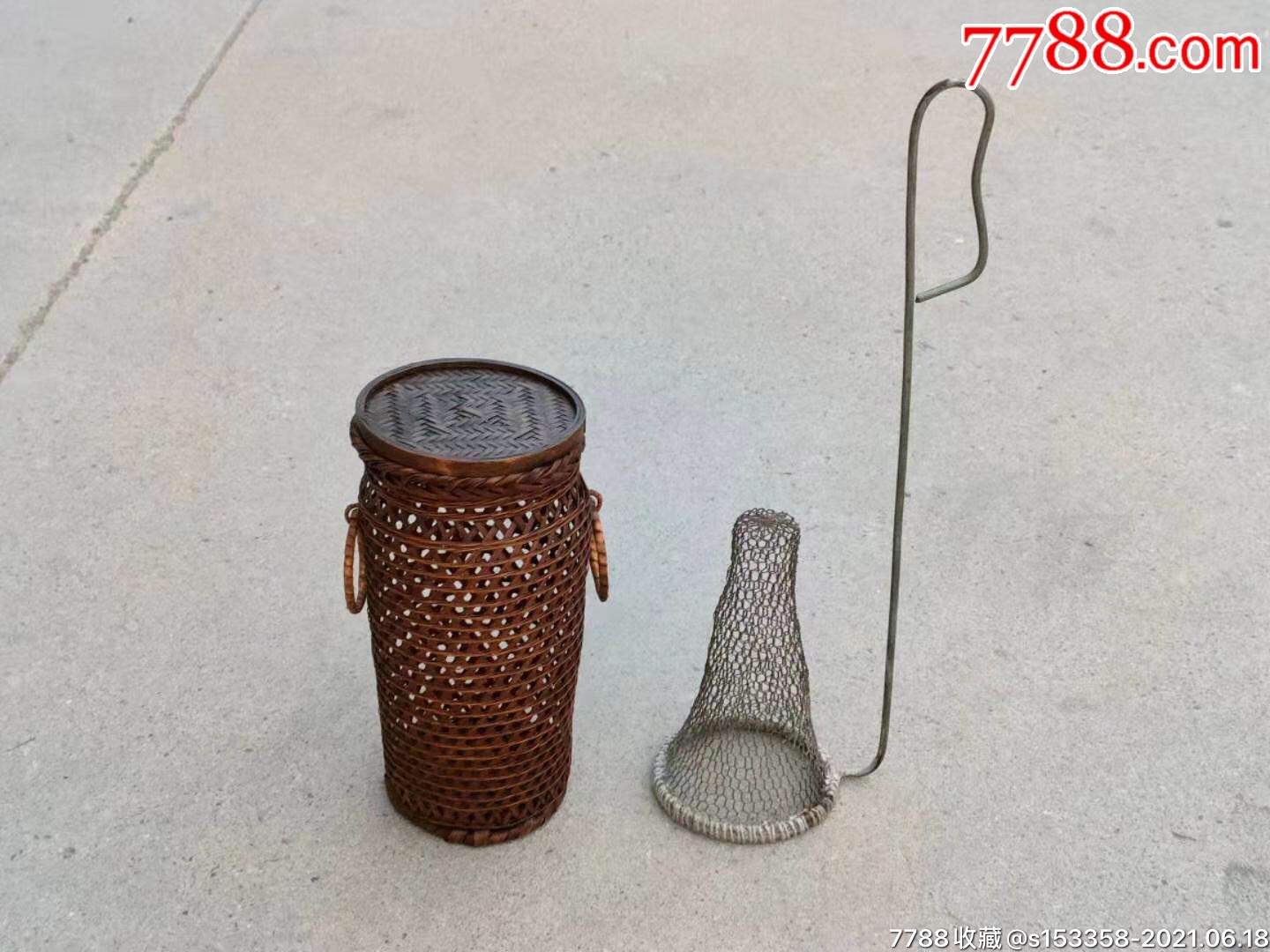 民国捕蛐蛐工具一套