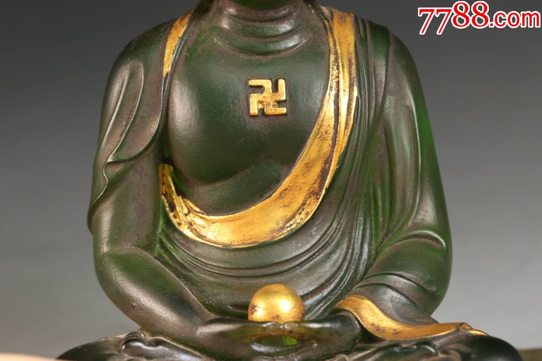 清老琉璃药师佛造像