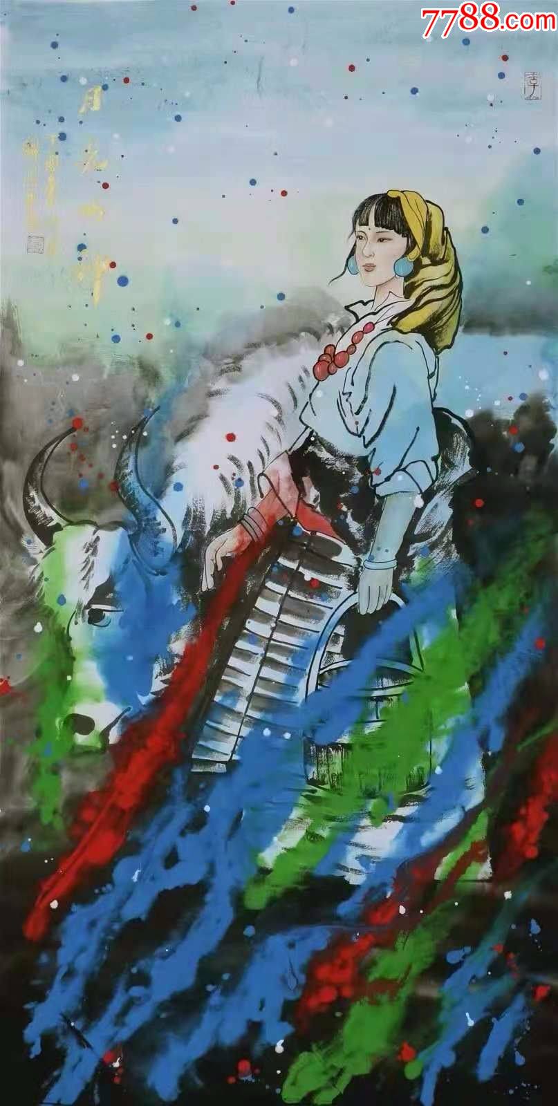 李锦鸿·四尺人物02-价格:600元-se80918582-人物国画原作-零售-7788