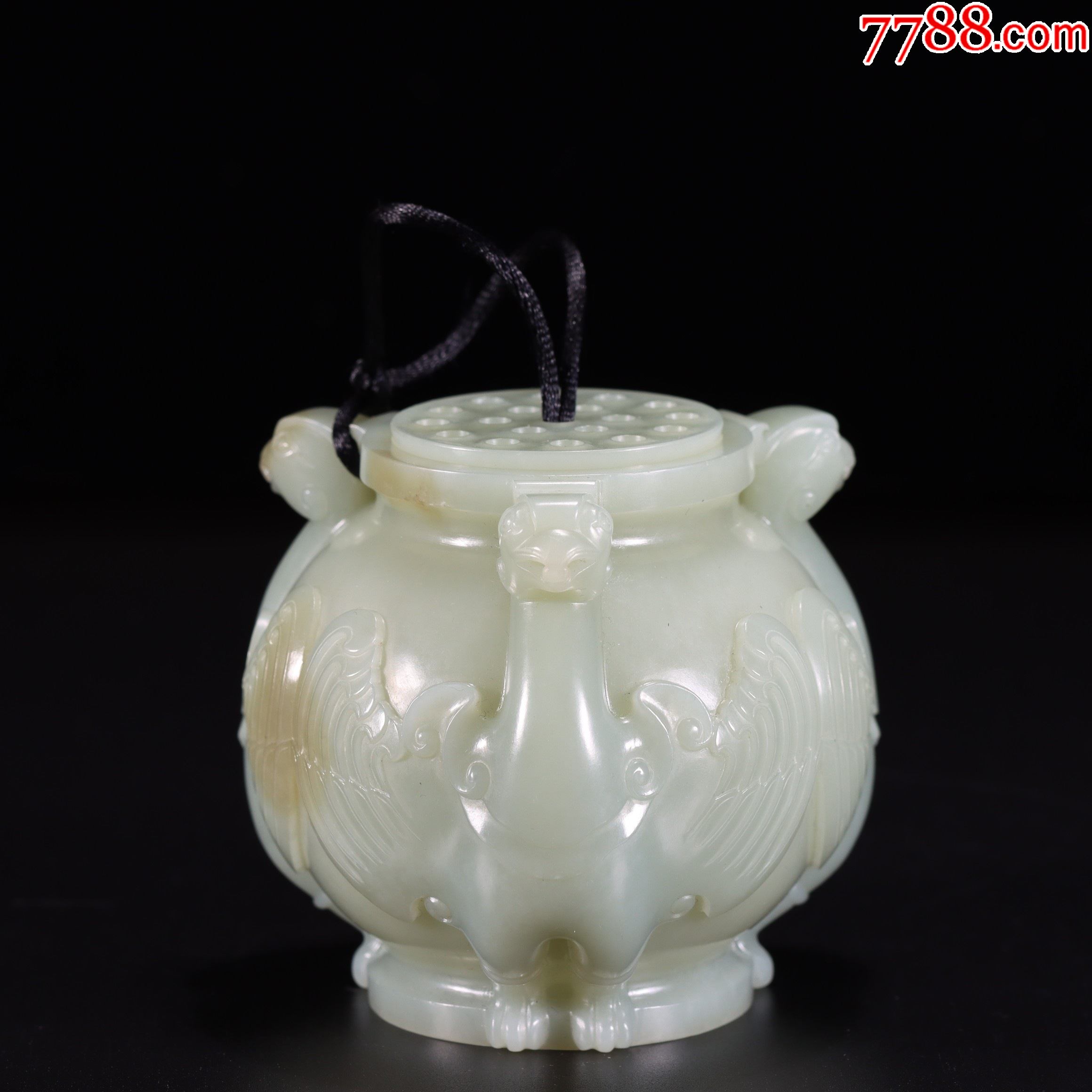 和田玉凤耳熏炉_价格23800元_第1张_7788商城__七七八八商品交易平台