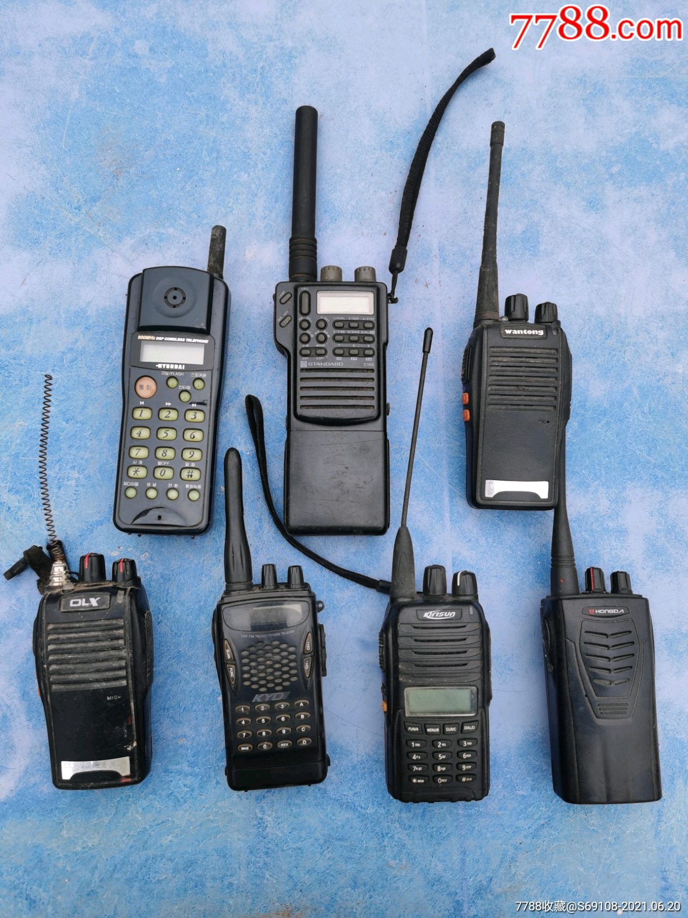 老式手机七副同售_价格70元【君子堂】_第1张_7788收藏__收藏热线