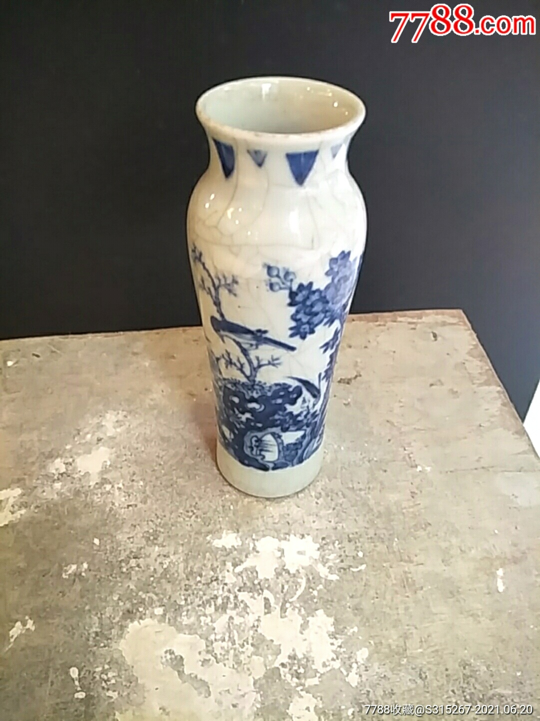 明代花瓶-青花瓷-7788收藏