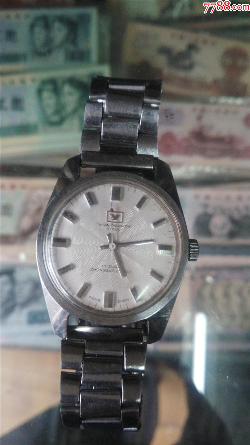 布纹盘延安男机械表