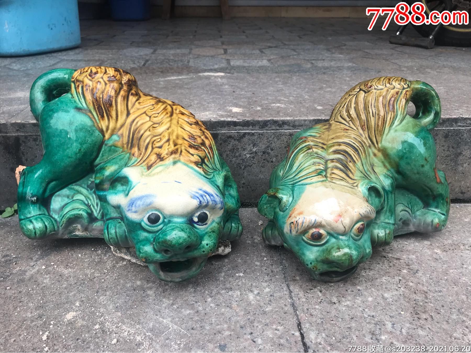 首页 零售 雕塑瓷/瓷雕 >> 闽南民俗特色老虎滴水兽