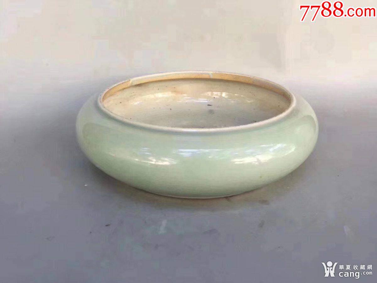 清代冬青釉笔洗