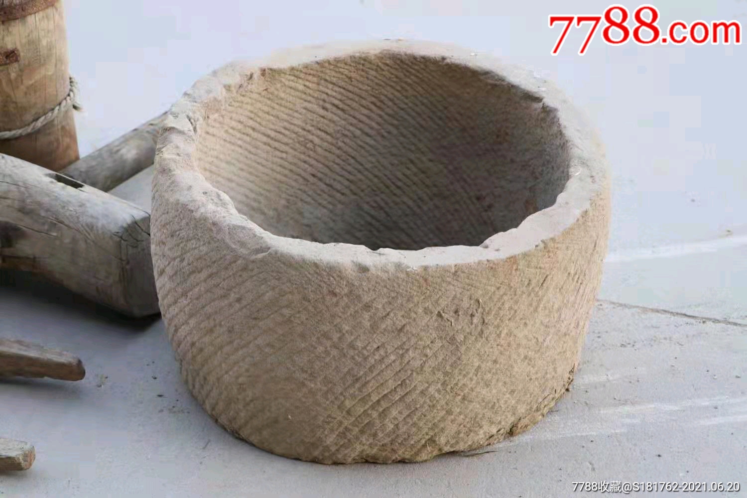 清代打水用的辘辘一套